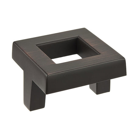 Richelieu BP80338BORB: 42mm Clairlea Cabinet Knob - Brushed Oil Rubbed Bronze