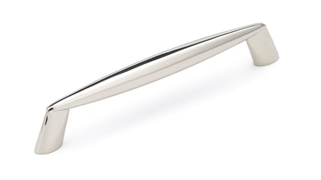Richelieu BP805128180: 128mm cc Westminster Cabinet Pull - Polished Nickel
