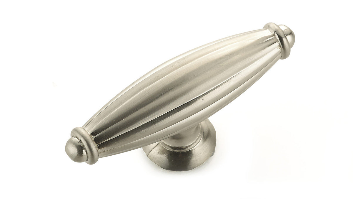 Richelieu BP8061865195: 2-9/16" Madeleine T-Bar Cabinet Knob - Brushed Nickel
