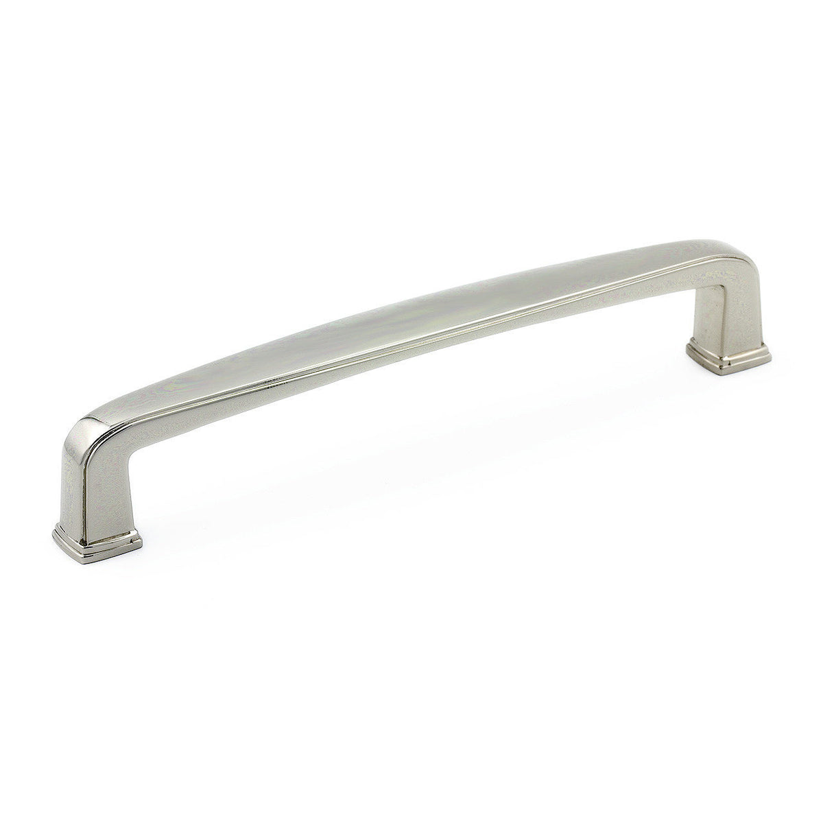 Richelieu BP810128180: 128mm cc Charlemangne Cabinet Pull - Polished Nickel