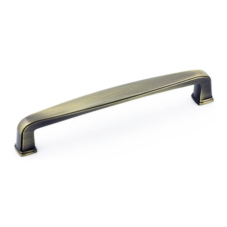 Richelieu BP810128AE: 128mm cc Charlemangne Cabinet Pull - Antique English