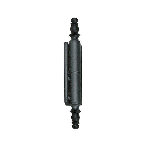 Richelieu BP81015090: 3-5/8" Traditional Split Hinge w/Steeple Finial - Matte Black