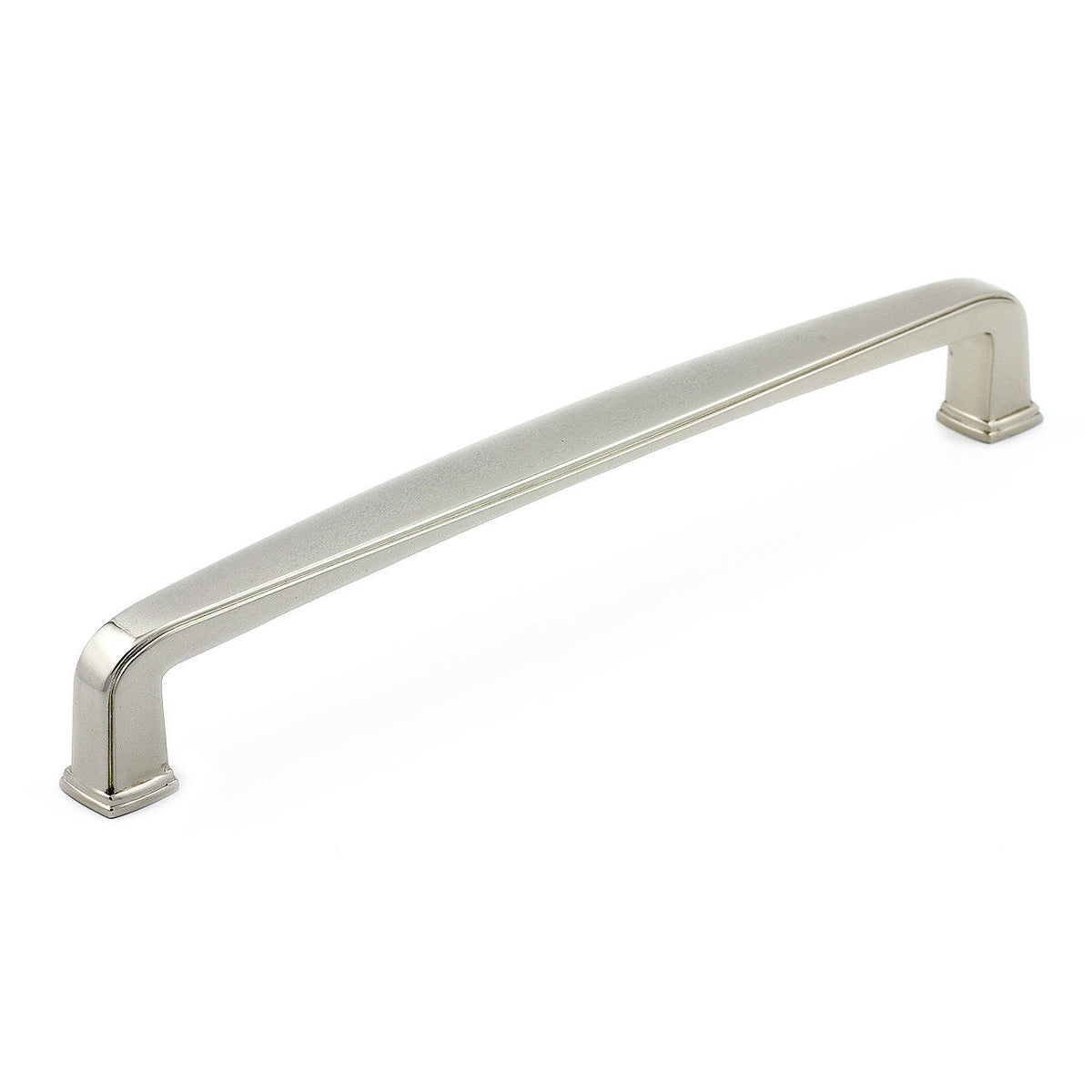 Richelieu BP810160180: 160mm cc Charlemangne Cabinet Pull - Polished Nickel
