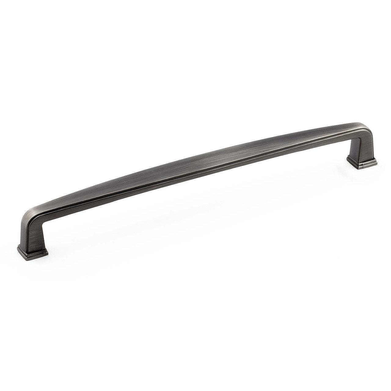 Richelieu BP810192143: 192mm cc Charlemangne Cabinet Pull - Antique Nickel