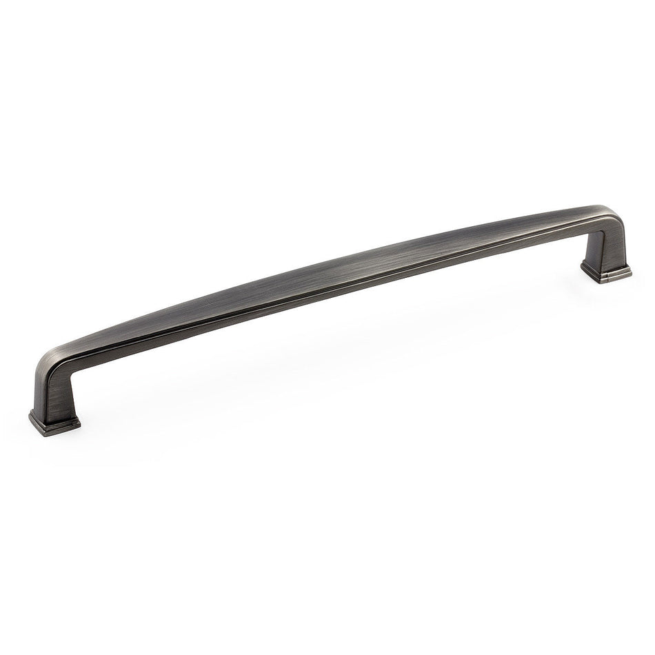 Richelieu BP810192143: 192mm cc Charlemangne Cabinet Pull - Antique Nickel