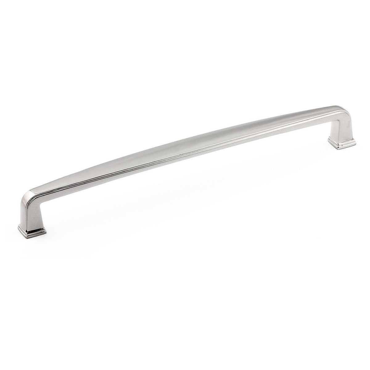 Richelieu BP810192180: 192mm cc Charlemangne Cabinet Pull - Polished Nickel