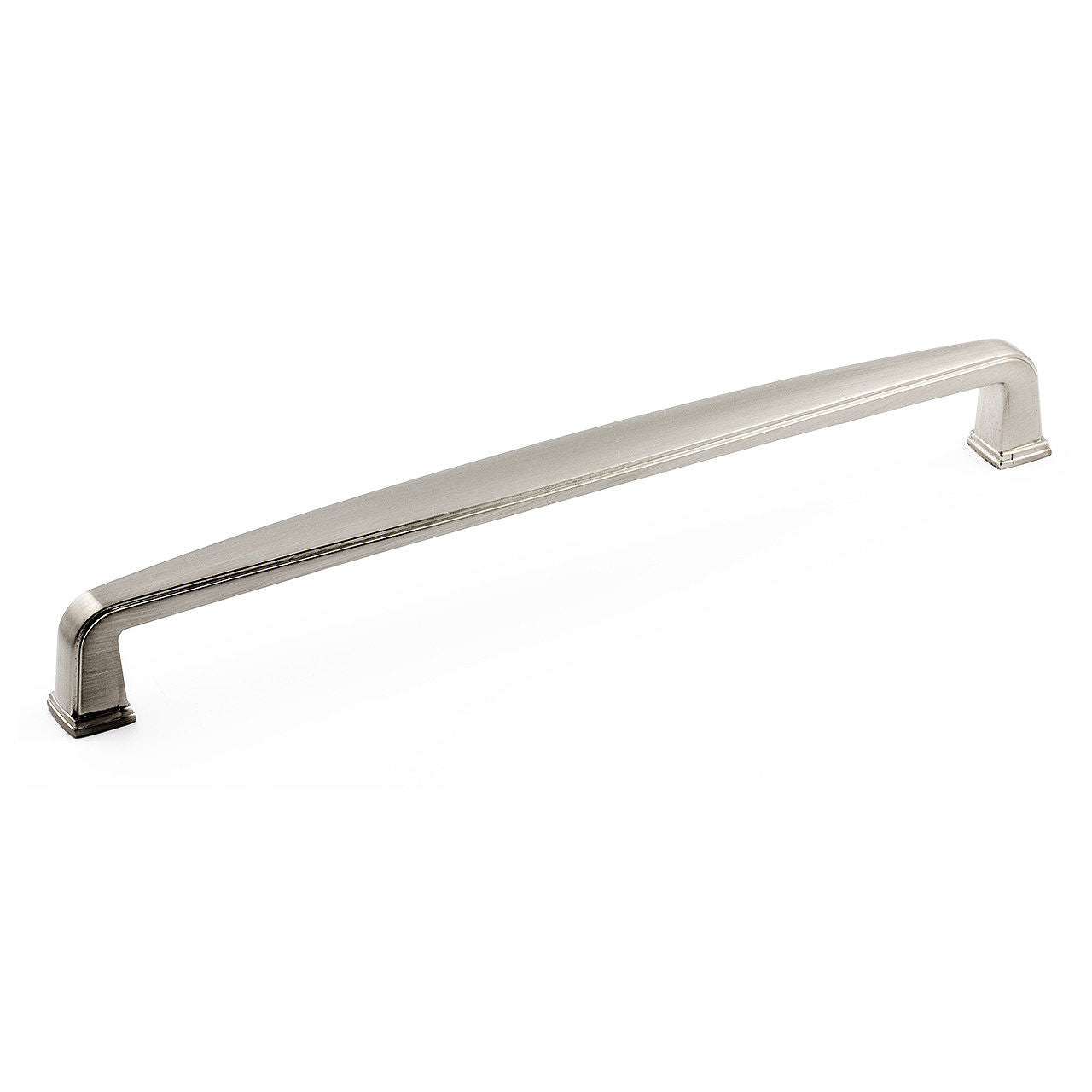 Richelieu BP810192195: 192mm cc Charlemangne Cabinet Pull - Brushed Nickel