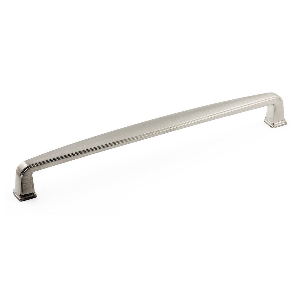 Richelieu BP810192195: 192mm cc Charlemangne Cabinet Pull - Brushed Nickel