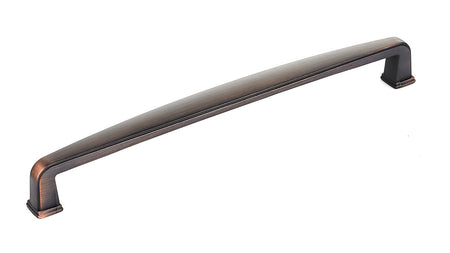 Richelieu BP810192BORB: 192mm cc Charlemangne Cabinet Pull - Brushed Oil Rubbed Bronze