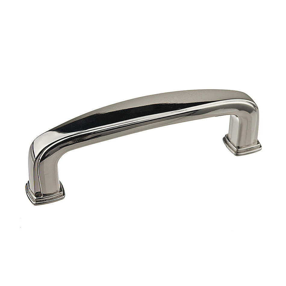 Richelieu BP81076180: 3" cc Charlemangne Cabinet Pull - Polished Nickel