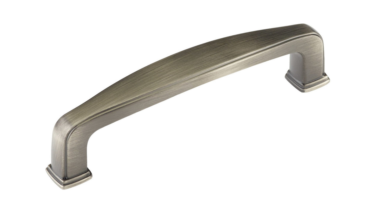 Richelieu BP81092143: 96mm cc Charlemangne Cabinet Pull - Antique Nickel