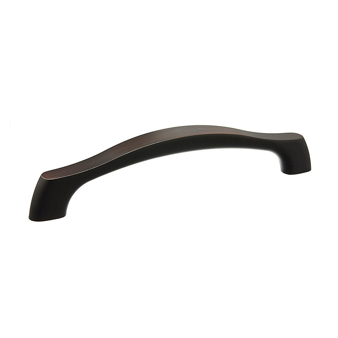 Richelieu BP811128BORB: 128mm cc Newtonbrook Cabinet Pull - Brushed Oil Rubbed Bronze