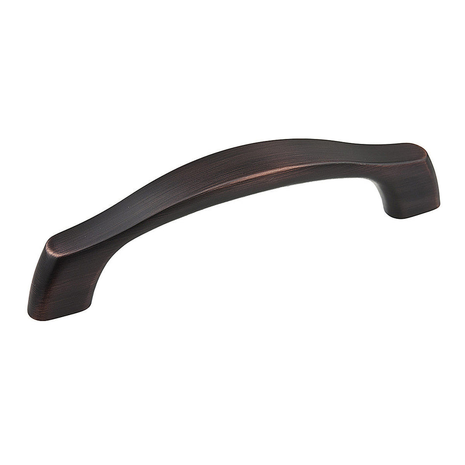 Richelieu BP81196BORB: 96mm cc Newtonbrook Cabinet Pull - Brushed Oil Rubbed Bronze