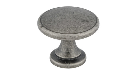Richelieu BP81224142: 1-3/4" Mont-Royal Cabinet Knob - Pewter