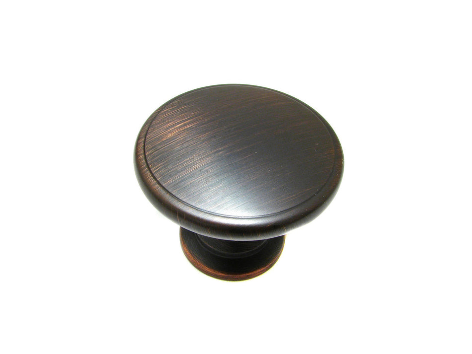 Richelieu BP81224BORB: 1-3/4" Mont-Royal Cabinet Knob - Brushed Oil Rubbed Bronze