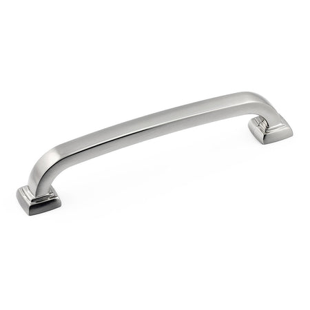 Richelieu BP815128180: 128mm cc Vaughan Cabinet Pull - Polished Nickel