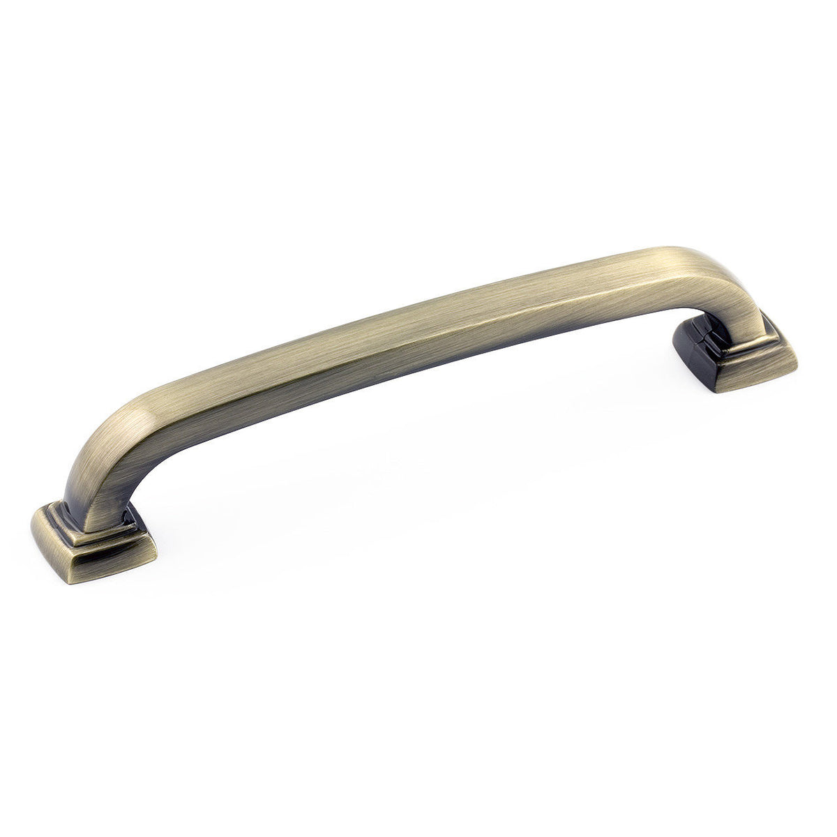 Richelieu BP815128AE: 128mm cc Vaughan Cabinet Pull - Antique English