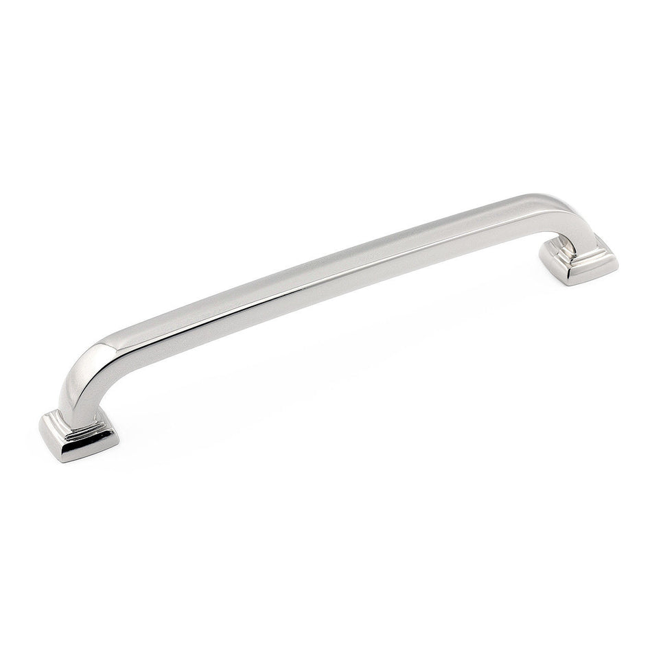 Richelieu BP815160180: 160mm cc Vaughan Cabinet Pull - Polished Nickel