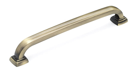 Richelieu BP815160AE: 160mm cc Vaughan Cabinet Pull - Antique English