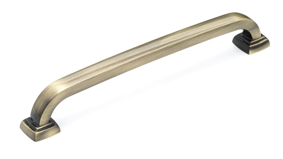 Richelieu BP815160AE: 160mm cc Vaughan Cabinet Pull - Antique English