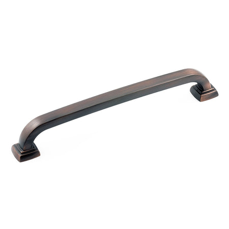 Richelieu BP815160BORB: 160mm cc Vaughan Bar Cabinet Pull - Brushed Oil Rubbed Bronze