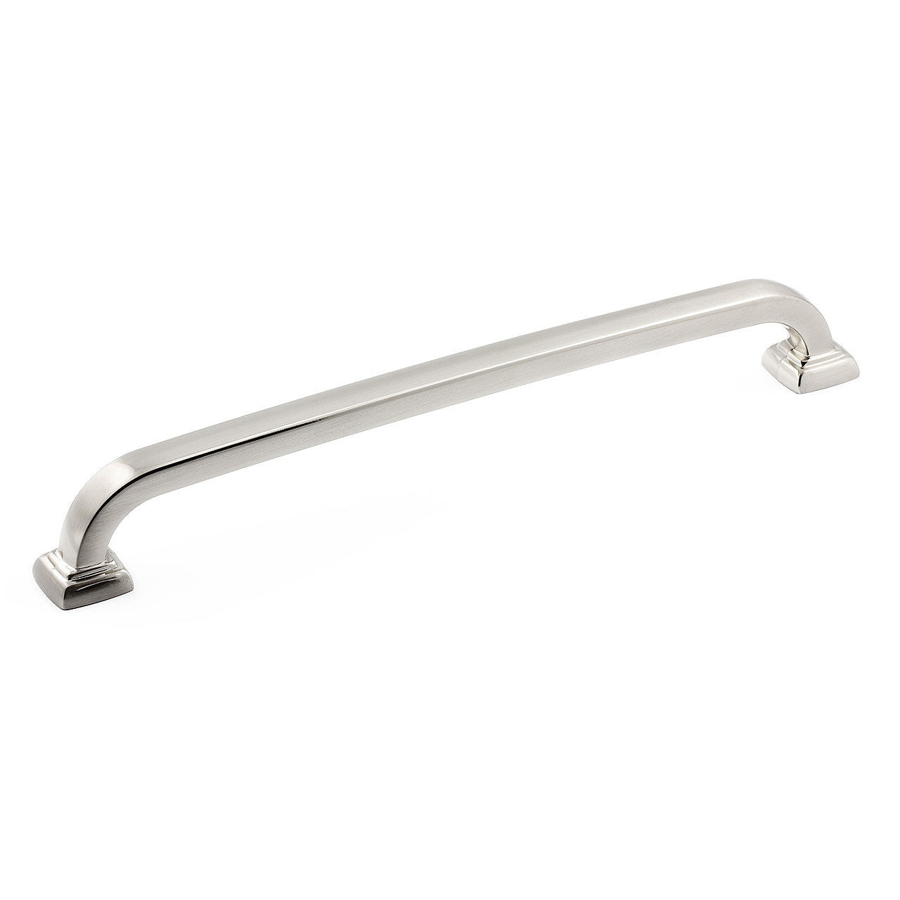 Richelieu BP815192195: 192mm cc Vaughan Cabinet Pull - Brushed Nickel