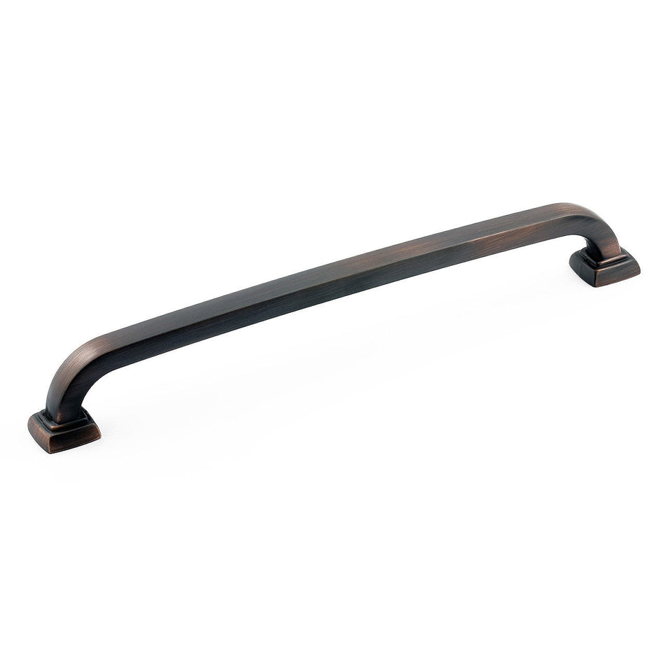 Richelieu BP815192BORB: 192mm cc Vaughan Bar Cabinet Pull - Brushed Oil Rubbed Bronze