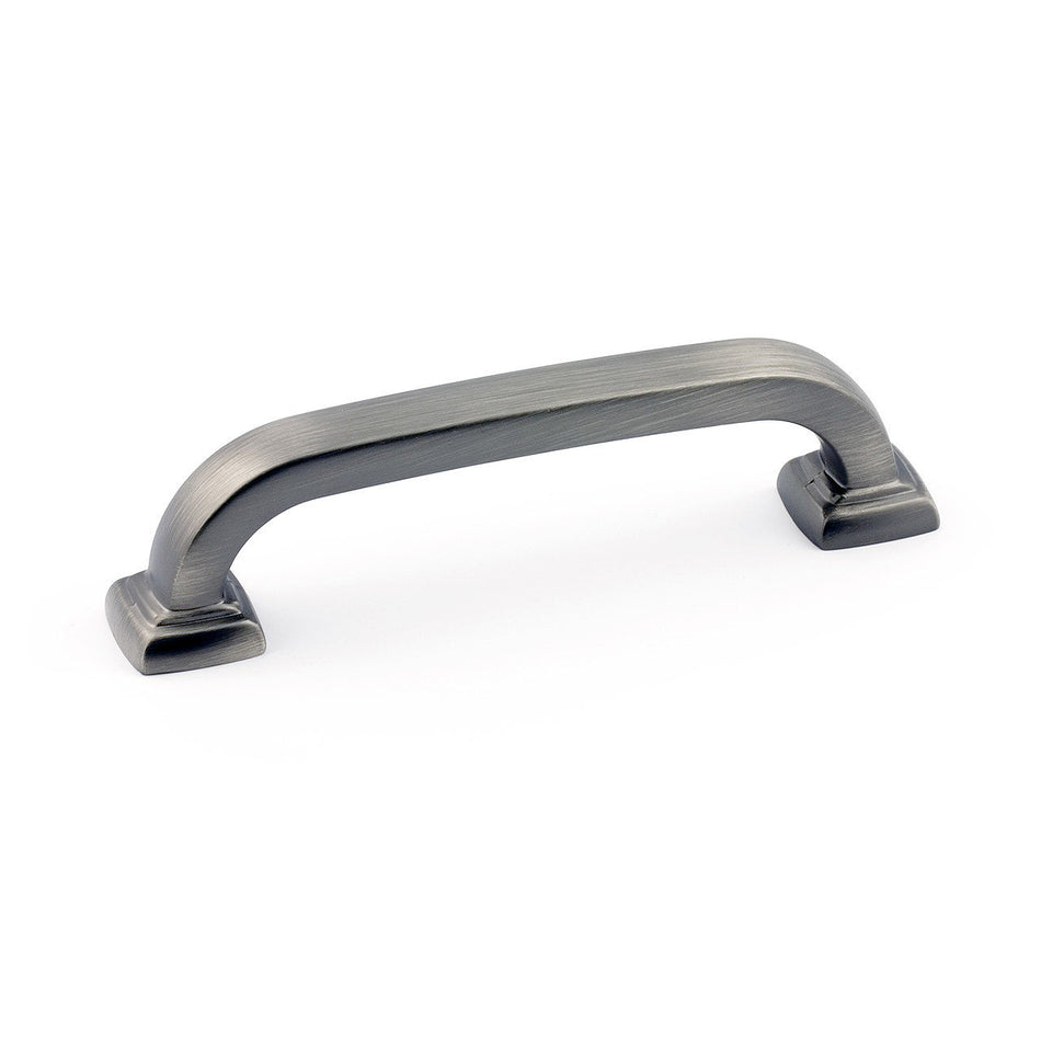 Richelieu BP81596143: 96mm cc Vaughan Cabinet Pull - Antique Nickel