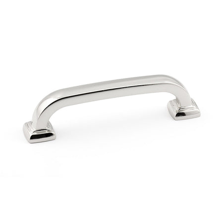 Richelieu BP81596180: 96mm cc Vaughan Cabinet Pull - Polished Nickel