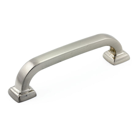Richelieu BP81596195: 96mm cc Vaughan Cabinet Pull - Brushed Nickel