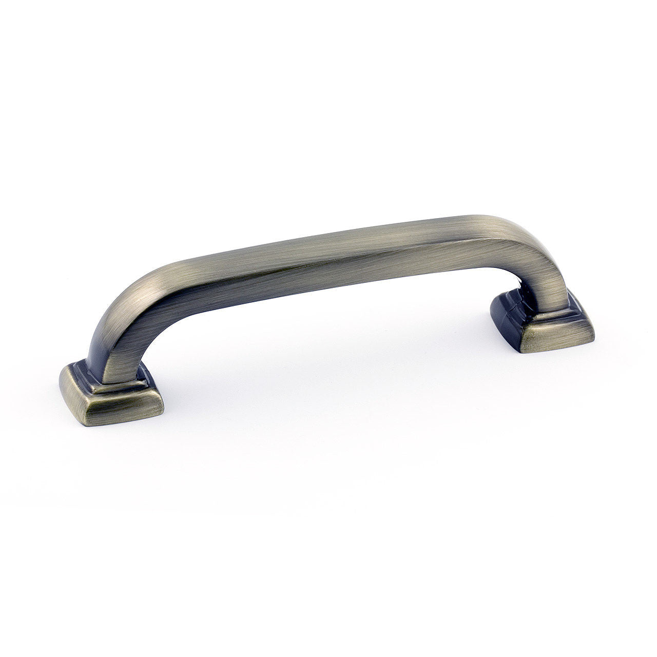 Richelieu BP81596AE: 96mm cc Vaughan Cabinet Pull - Antique English