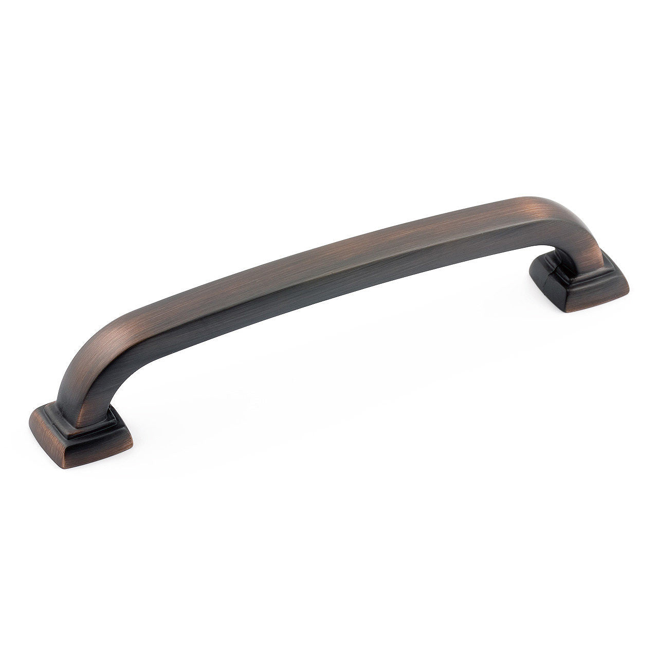 Richelieu BP81596BORB: 96mm cc Vaughan Bar Cabinet Pull - Brushed Oil Rubbed Bronze