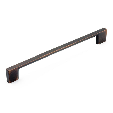 Richelieu BP8160192BORB: 192mm cc Armadale Square Bar Cabinet Pull - Brushed Oil Rubbed Bronze