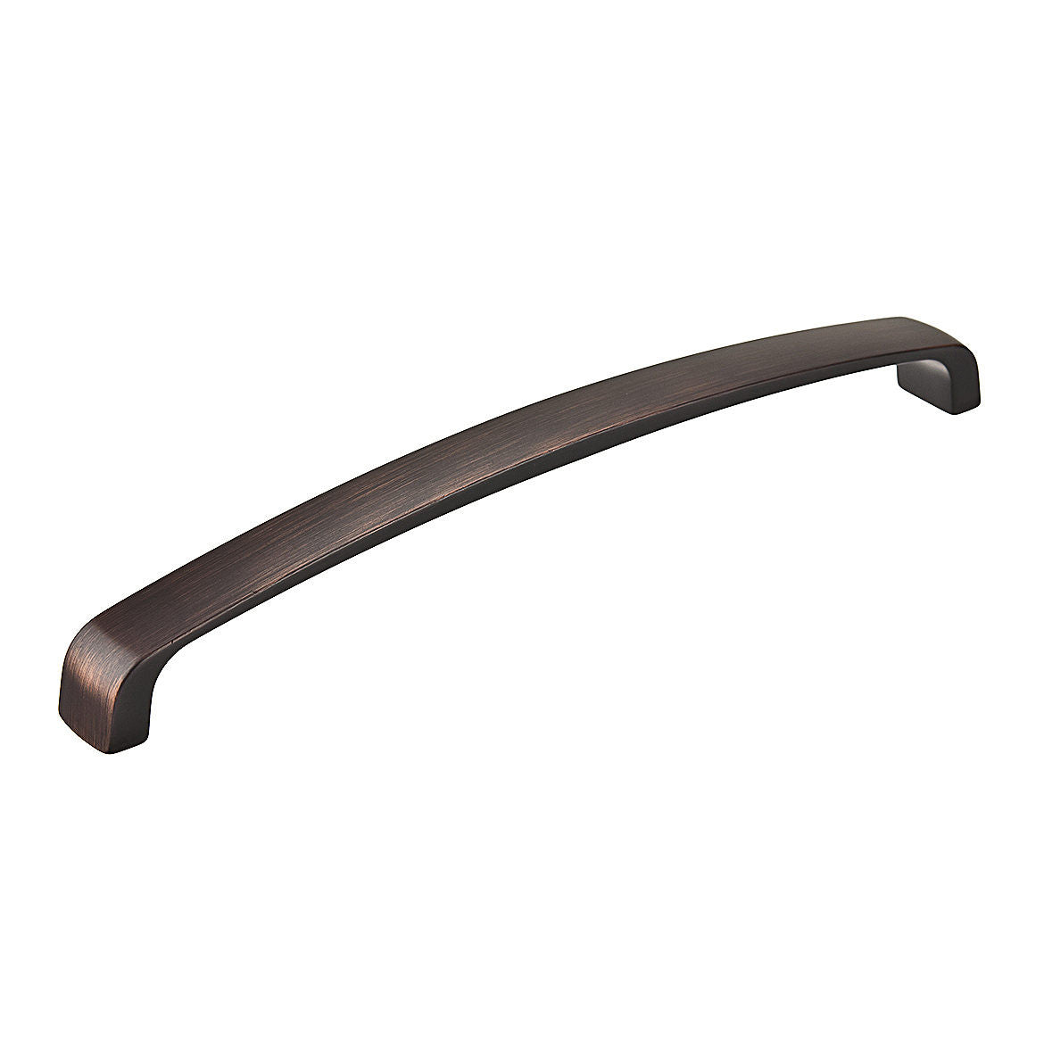 Richelieu BP820192BORB: 192mm cc Woburn Curved Bar Cabinet Pull - Brushed Oil Rubbed Bronze