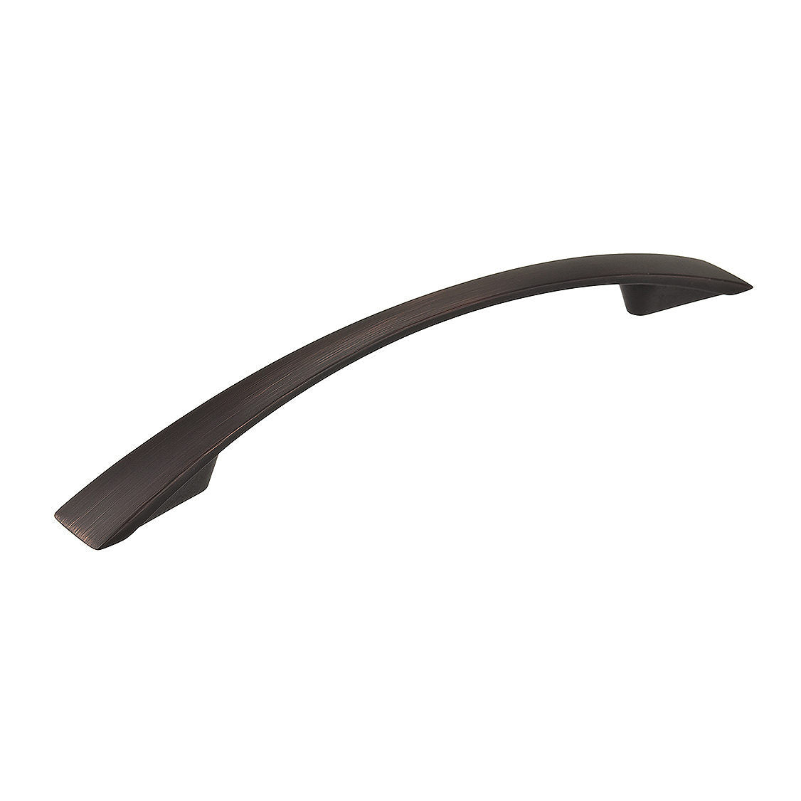 Richelieu BP821128BORB: 128mm cc Silverthorn Cabinet Pull - Brushed Oil Rubbed Bronze