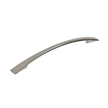 Richelieu BP821160180: 160mm cc Silverthorn Cabinet Pull - Polished Nickel