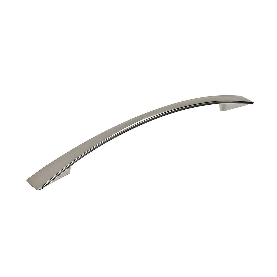 Richelieu BP821160180: 160mm cc Silverthorn Cabinet Pull - Polished Nickel