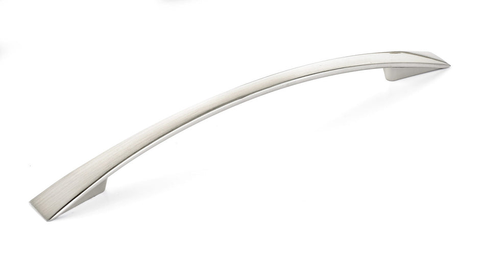 Richelieu BP821160195: 160mm cc Silverthorn Cabinet Pull - Brushed Nickel