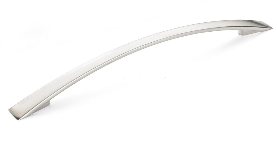Richelieu BP821192195: 192mm cc Silverthorn Cabinet Pull - Brushed Nickel