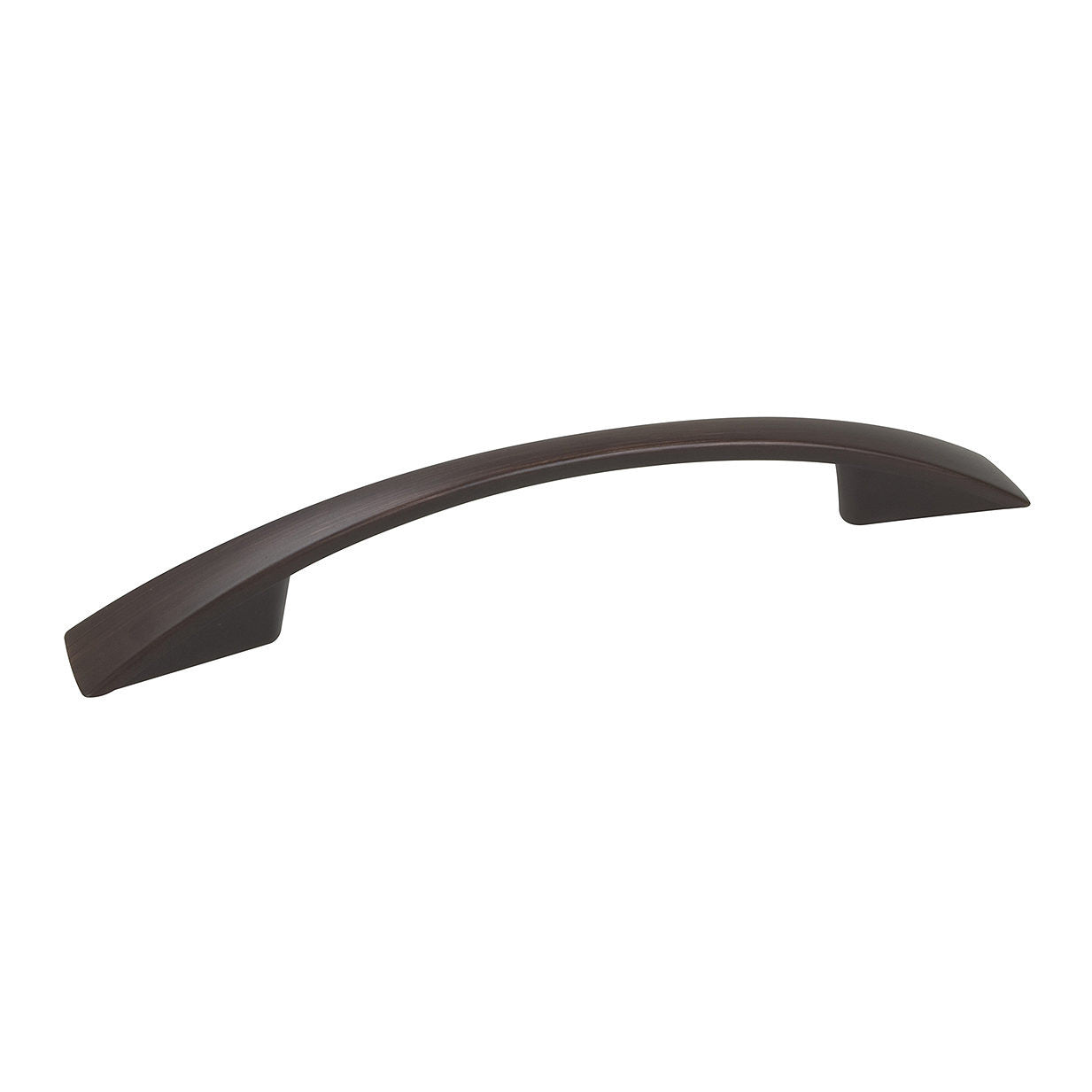 Richelieu BP82196BORB: 96mm cc Silverthorn Cabinet Pull - Brushed Oil Rubbed Bronze