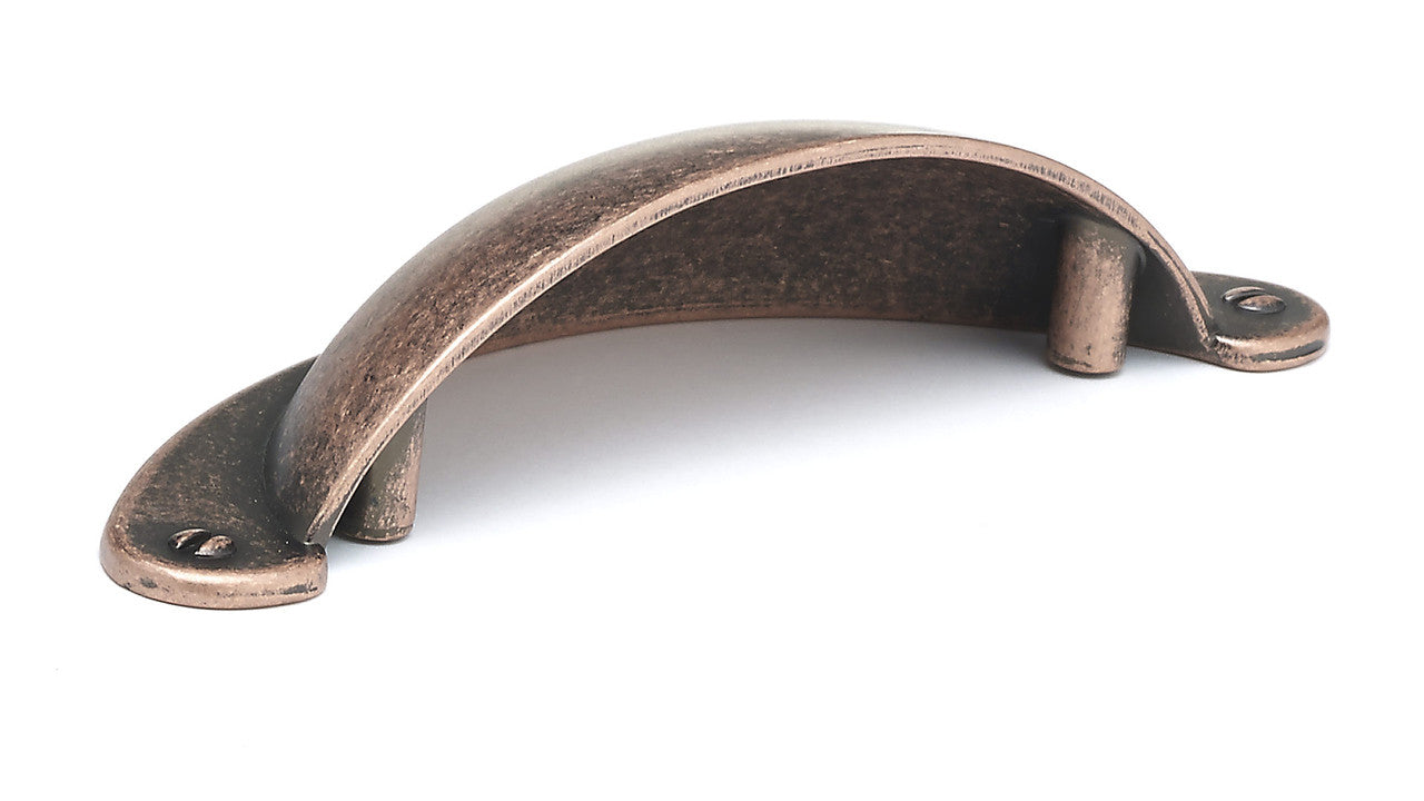 Richelieu BP82333193: 3" cc Sorbonne Cup Cabinet Pull - Antique Copper
