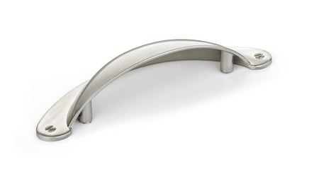 Richelieu BP82333195: 3" cc Sorbonne Cup Cabinet Pull - Brushed Nickel