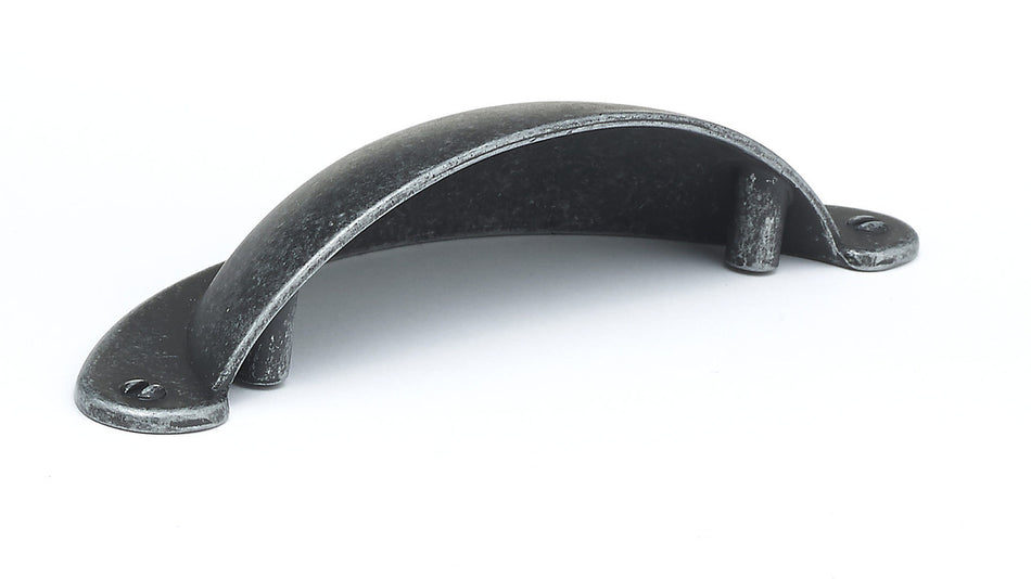 Richelieu BP82333903: 3" cc Sorbonne Cup Cabinet Pull - Antique Iron