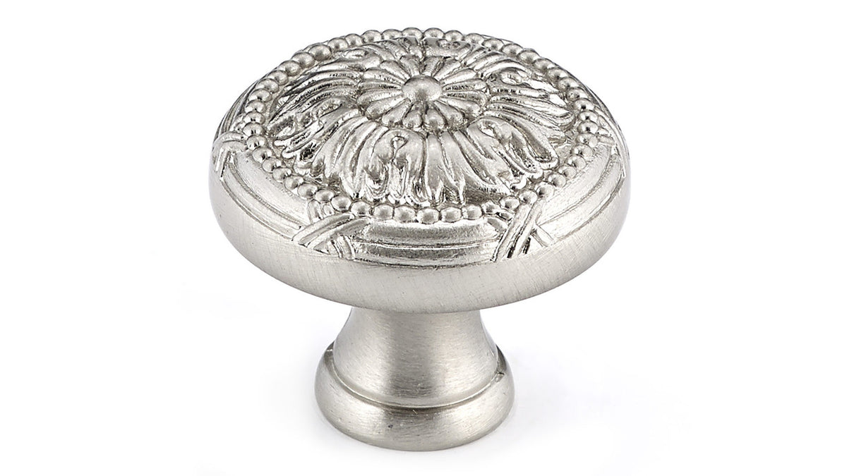 Richelieu BP82465195: 1-5/16" Chateauguay Cabinet Knob - Brushed Nickel