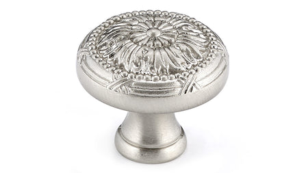 Richelieu BP82465195: 1-5/16" Chateauguay Cabinet Knob - Brushed Nickel