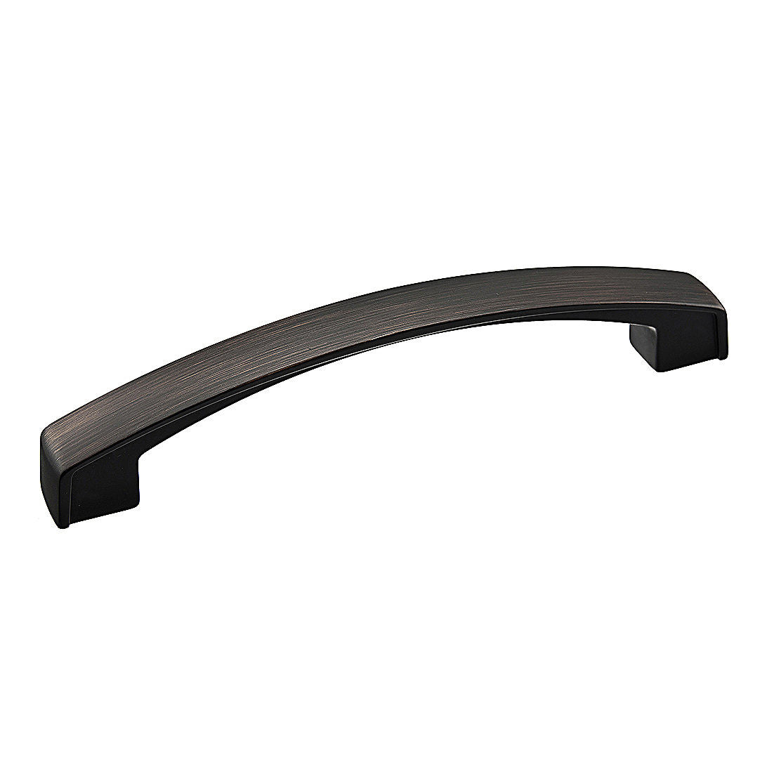 Richelieu BP8252128BORB: 128mm cc Boisbriand Cabinet Pull - Brushed Oil Rubbed Bronze