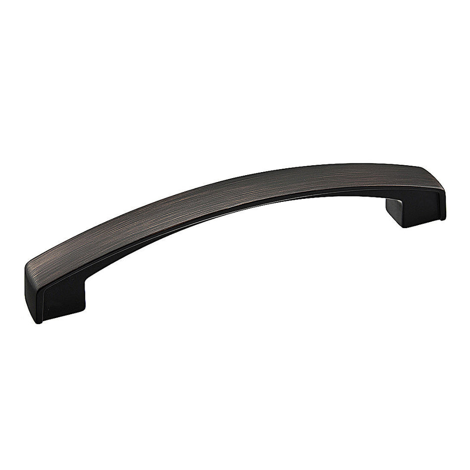 Richelieu BP8252128BORB: 128mm cc Boisbriand Cabinet Pull - Brushed Oil Rubbed Bronze