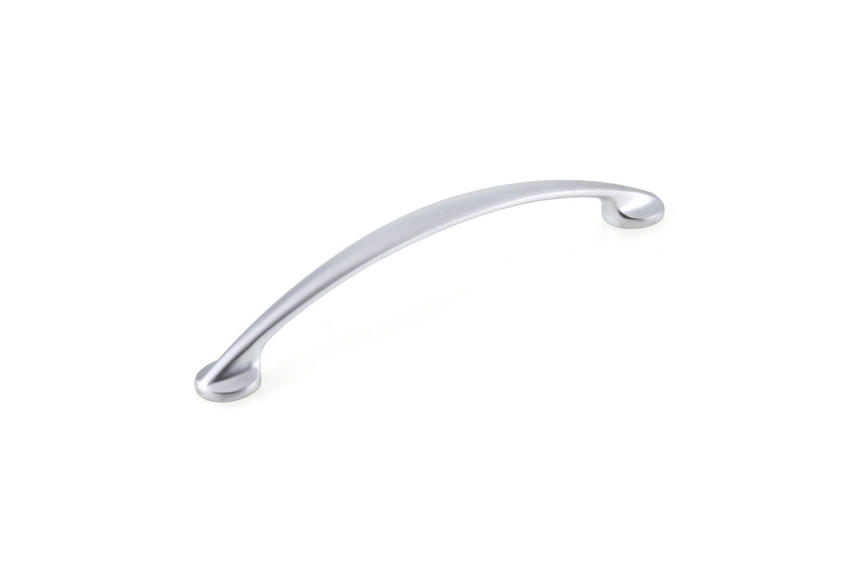 Richelieu BP82905128174: 128mm cc Contemporary Cabinet Pull - Matte Chrome