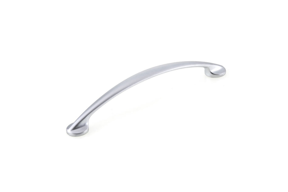 Richelieu BP82905128174: 128mm cc Contemporary Cabinet Pull - Matte Chrome