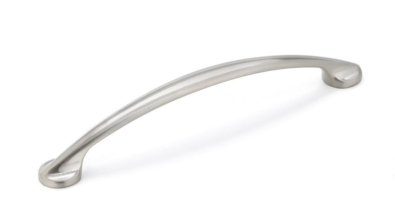 Richelieu BP82905128195: 128mm cc Contemporary Cabinet Pull - Brushed Nickel
